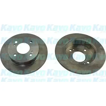 Тормозной диск KAVO PARTS 1758805 6DW 072F GFA1W BR-6763 изображение 0