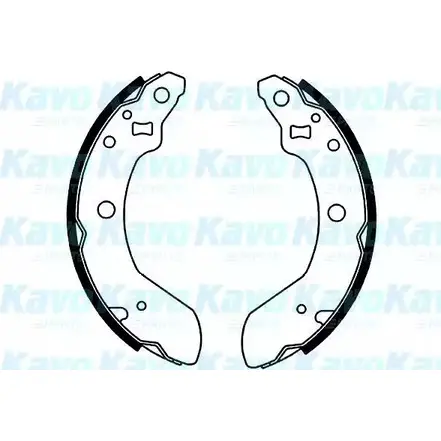 Тормозные колодки, комплект KAVO PARTS 7YRQGS BS-8919 1759751 W5Y J0