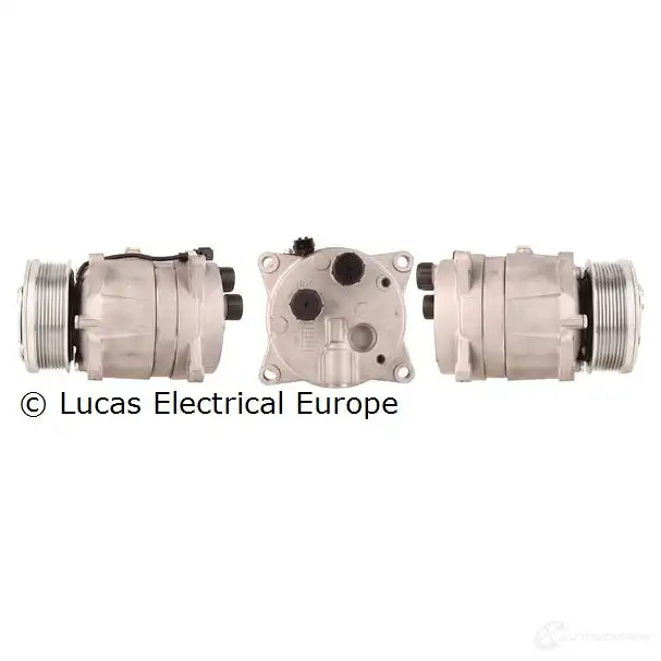 Компрессор кондиционера LUCAS ELECTRICAL GVR LAQ 5708279141695 acp145 195474 изображение 0