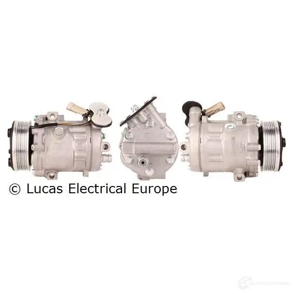 Компрессор кондиционера LUCAS ELECTRICAL 5708279145242 ZGG7 9 195675 acp347