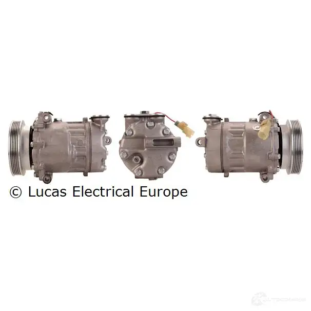 Компрессор кондиционера LUCAS ELECTRICAL 195620 acp292 KW12EP U 5708279144627