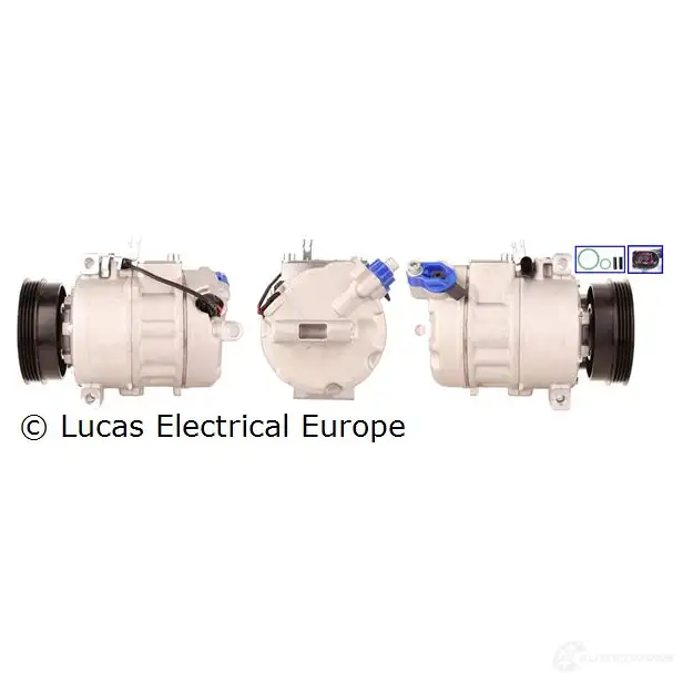Компрессор кондиционера LUCAS ELECTRICAL J ARJIJM 195733 acp405 5708279146058 изображение 0