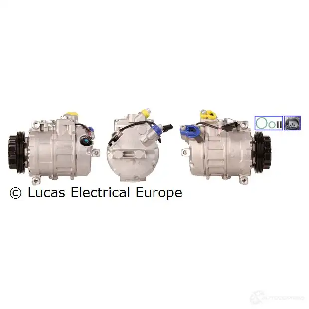 Компрессор кондиционера LUCAS ELECTRICAL U0 J9FX7 acp607 195930 5708279166193 изображение 0