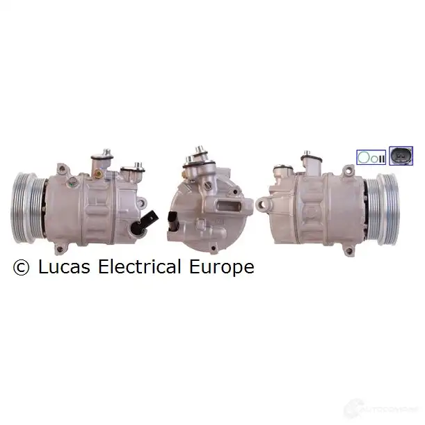 Компрессор кондиционера LUCAS ELECTRICAL BPA Q5NS acp518 195843 5708279235103