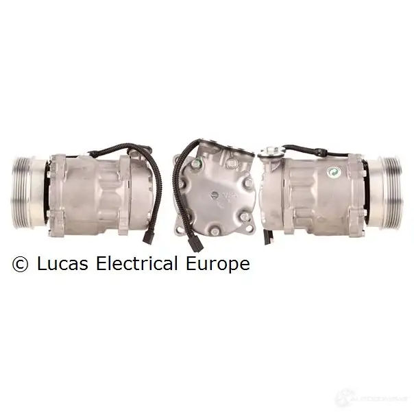 Компрессор кондиционера LUCAS ELECTRICAL 195462 acp133 NKAT 1 5708279141572 изображение 0