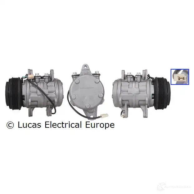 Компрессор кондиционера LUCAS ELECTRICAL 195584 acp255 Y 5U7F 5708279144221