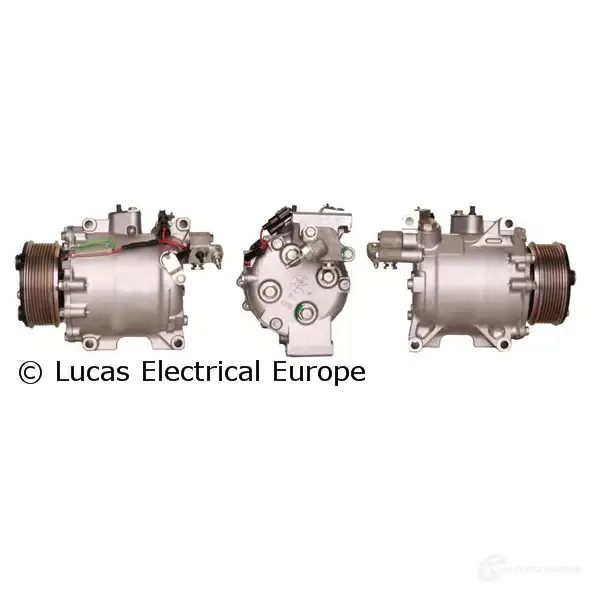 Компрессор кондиционера LUCAS ELECTRICAL 196118 2 F1PJ acp805 5708279182810