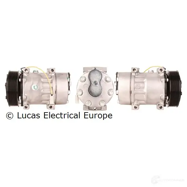 Компрессор кондиционера LUCAS ELECTRICAL 5708279147390 acp507 VDSL DIE 195832