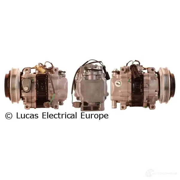 Компрессор кондиционера LUCAS ELECTRICAL 195801 0P1 BLKS acp475 5708279146386