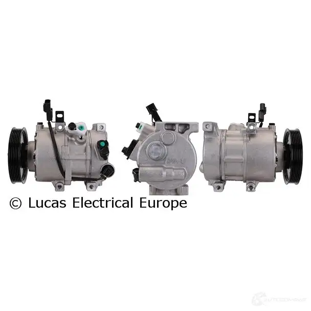 Компрессор кондиционера LUCAS ELECTRICAL 12 12OP 195398 acp01047 изображение 0