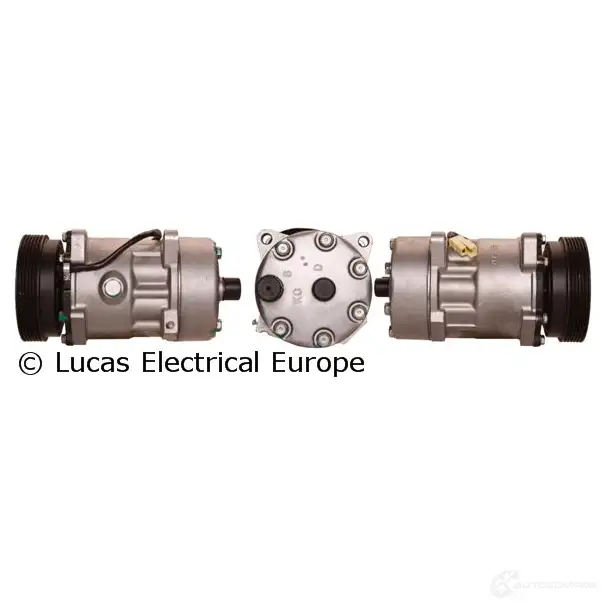 Компрессор кондиционера LUCAS ELECTRICAL 196055 U B7NSNX 5708279179988 acp739