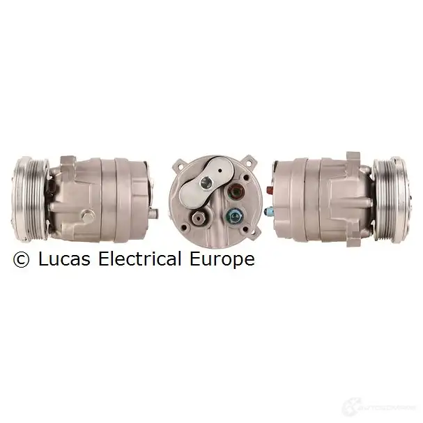 Компрессор кондиционера LUCAS ELECTRICAL 195758 M5B0 E6 5708279146188 acp432