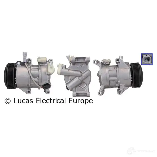 Компрессор кондиционера LUCAS ELECTRICAL acp01067 195418 8H7 4E6 изображение 0