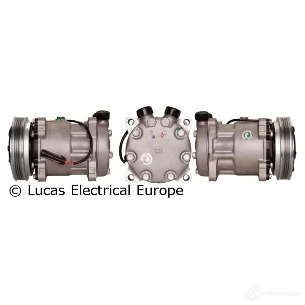 Компрессор кондиционера LUCAS ELECTRICAL acp408 KW XY6H 195736 5708279146072