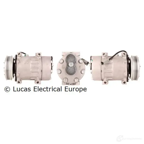 Компрессор кондиционера LUCAS ELECTRICAL R6M CURP 195987 acp665 5708279165530 изображение 0