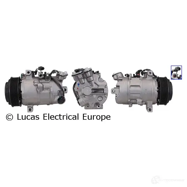 Компрессор кондиционера LUCAS ELECTRICAL 2GUHL YF 195414 acp01063 изображение 0