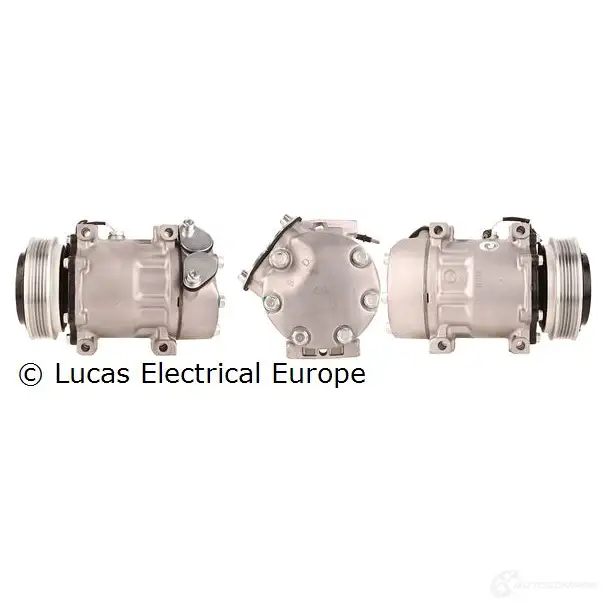 Компрессор кондиционера LUCAS ELECTRICAL 195722 MS098 OX 5708279145709 acp394