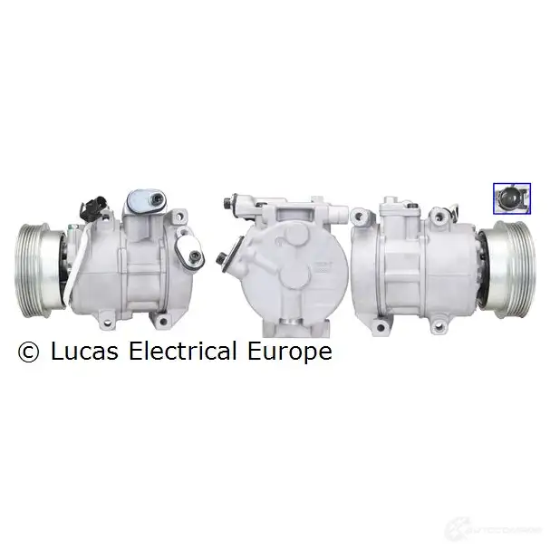 Компрессор кондиционера LUCAS ELECTRICAL 195407 acp01056 YGDC J