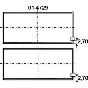 Подшипник GLYCO 1775047 J CZ26MR 01-4729 изображение 0