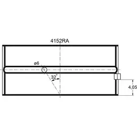 Подшипник GLYCO AV2 LBXO 4152RA 1775595 изображение 0