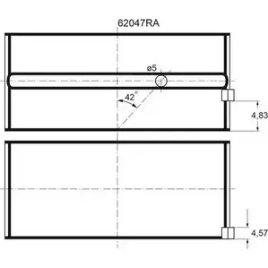 Подшипник GLYCO 2YQ 7V9O 62047RA 1776161 изображение 0