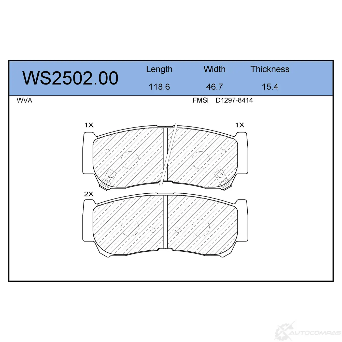 Колодки тормозные дисковые | зад | JEENICE SCC57 UG WS2502.00 1439933467