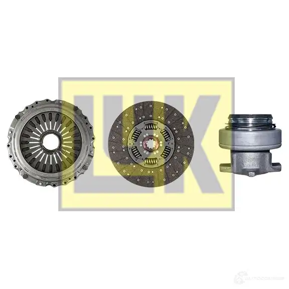 Комплект сцепления LUK 4005108837370 643338100 80998 U 4SA8