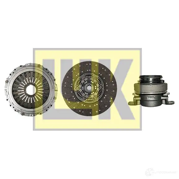 Комплект сцепления LUK 80848 GKF HVY 643310400 4005108191816 изображение 0