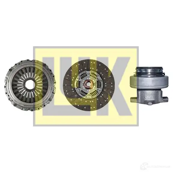 Комплект сцепления LUK 81006 643339000 H GQPQ 4005108837417