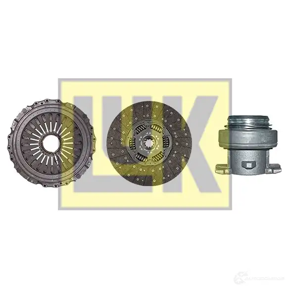 Комплект сцепления LUK IVC6 XZ 4005108739254 643332500 80958