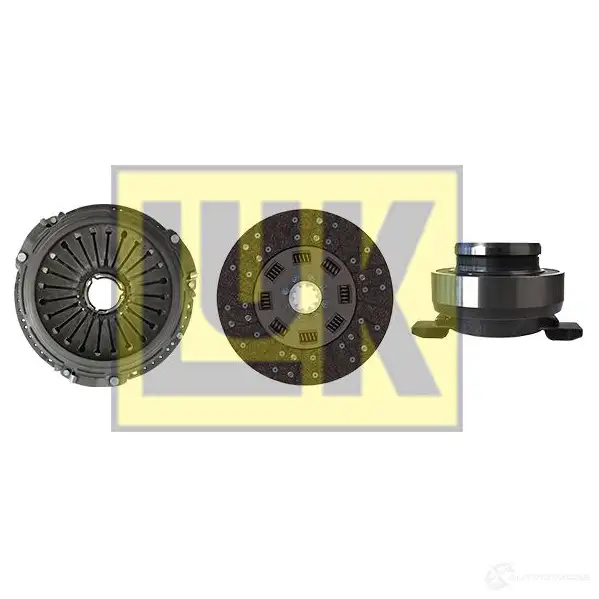 Комплект сцепления LUK 80295 RO3 WH 628287400 4005108152459
