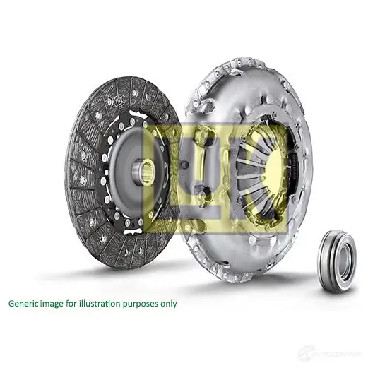 Комплект сцепления LUK 628308800 ZUB KZ 80312 4005108356536 изображение 0
