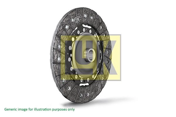 Диск сцепления LUK 324 0757 10 QHDF56I 6385944 HU 7IK