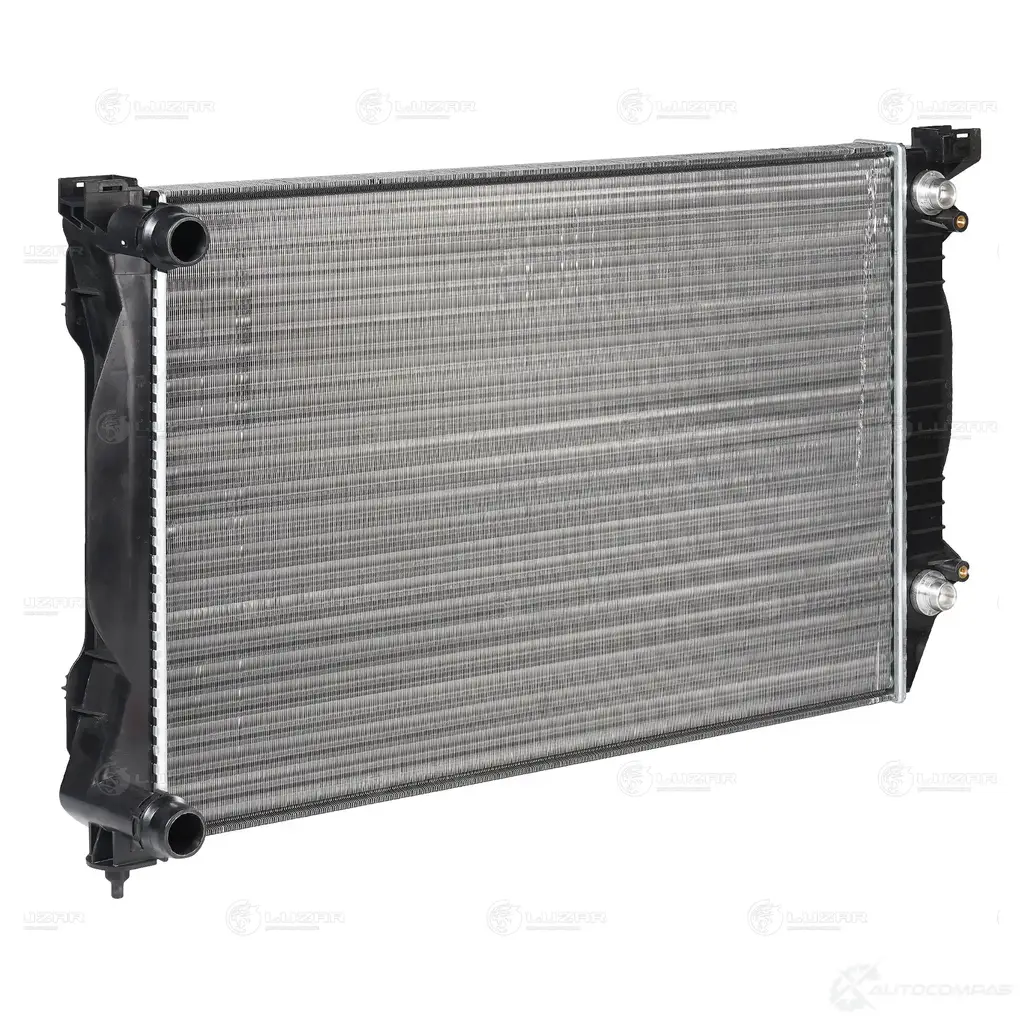 Радиатор охлаждения для автомобилей Audi A4 (00-)/(04-) 1.6i/1.8T/1.9TD/2.0i/2.0T/2.0TD LUZAR lrc1816 1440016253 QK DRMYB изображение 0