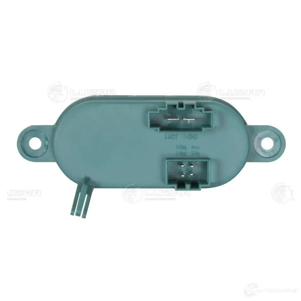 Резистор электровентилятора отопителя для автомобилей VW Touareg (02-)/Audi Q7 (05-) (auto A/C) LUZAR 1425585171 LOR 99 lfr1855 изображение 1