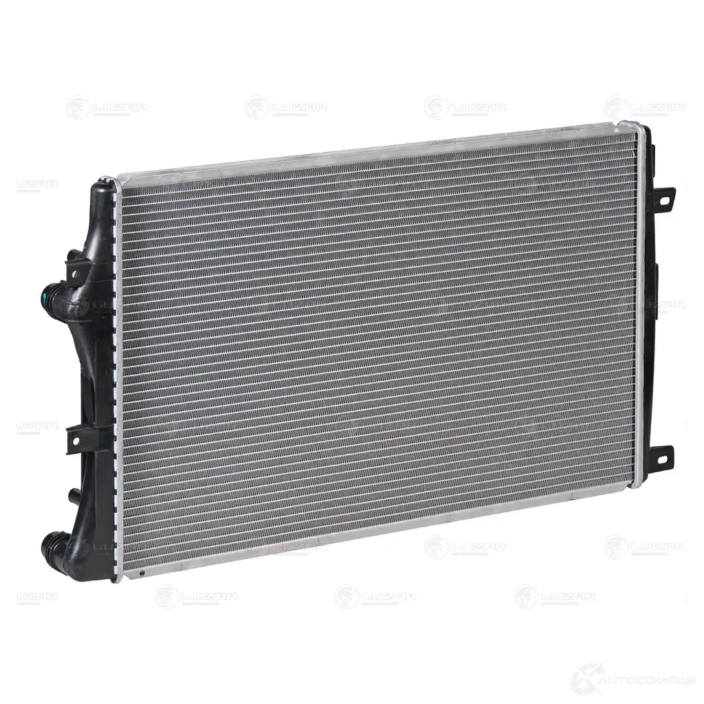 Радиатор охлаждения для автомобилей Jetta (05-)/(11-)/Octavia A5 (04-) (паяный) LUZAR 1440016336 8Q E3L7 lrc1813 изображение 1