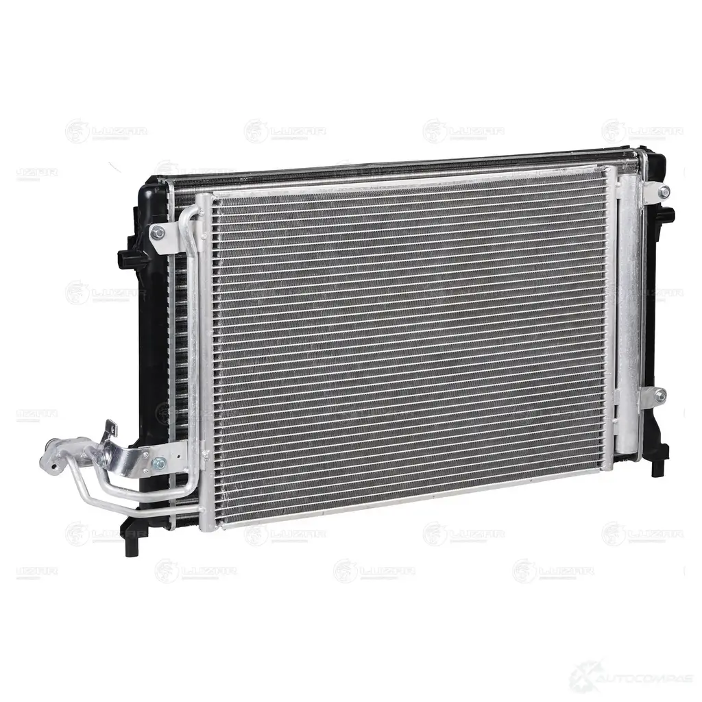 Блок охл. (радиатор+конденсор+вентилятор) для автомобилей Octavia A5 (04-)/Golf V (03-) LUZAR LUM2 P 1440016337 lrk1840 изображение 0