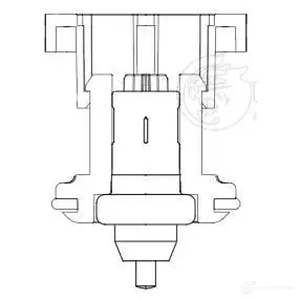 Термостат для автомобилей Skoda Octavia A7 (13-) (термоэлемент) (87°С) LUZAR lt1822 1440016386 LI 39Y8 изображение 2