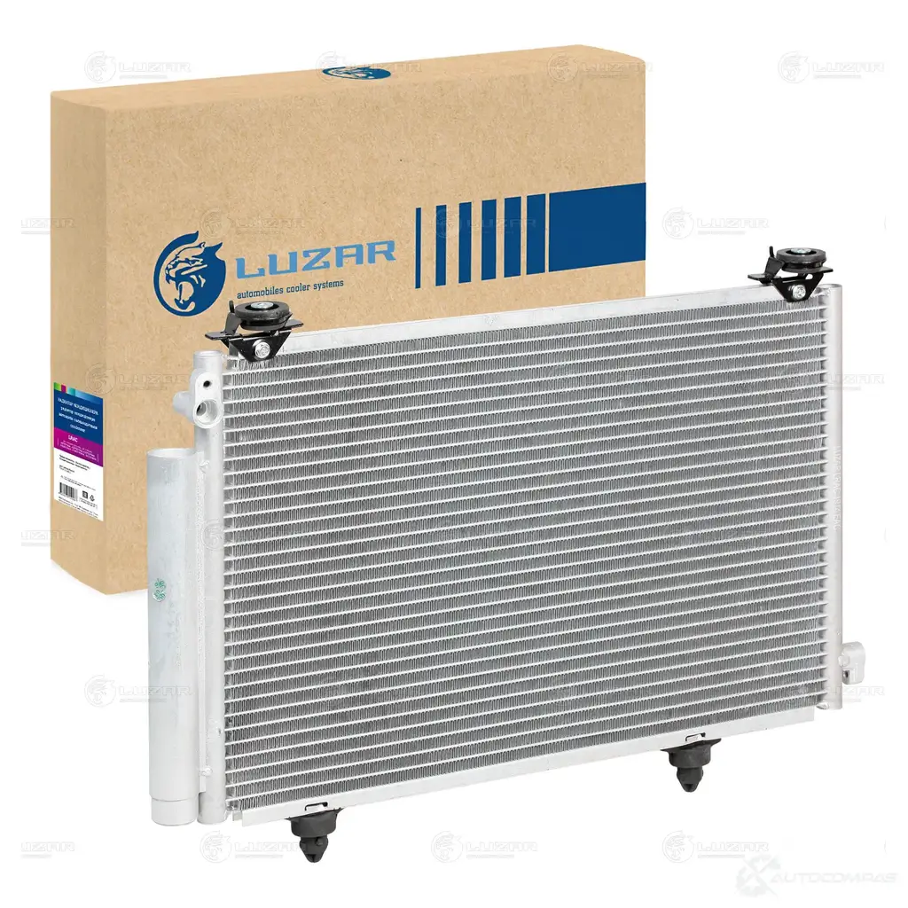 Радиатор кондиционера для автомобилей Vitz (99-)/Platz (99-)/Funcargo (99-) LUZAR UK8 4JF5 1440016504 lrac1914 изображение 0