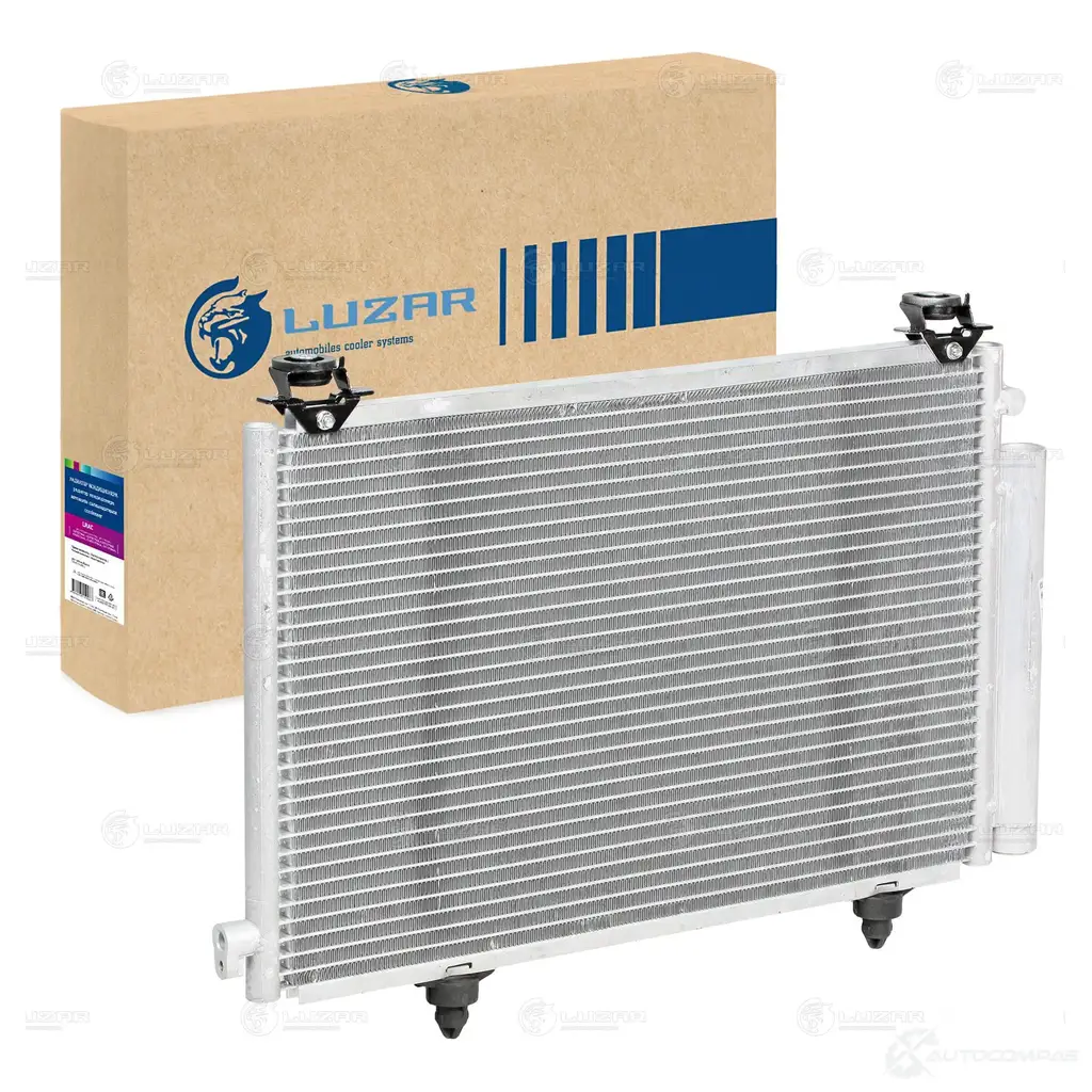 Радиатор кондиционера для автомобилей Vitz (99-)/Platz (99-)/Funcargo (99-) LUZAR UK8 4JF5 1440016504 lrac1914 изображение 1