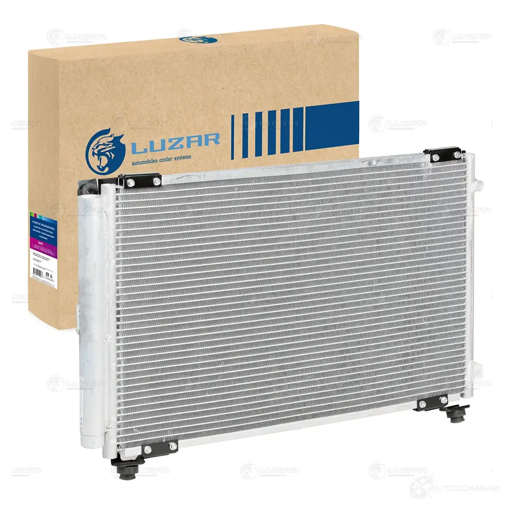 Радиатор кондиционера для автомобилей Ipsum (96-)/Gaia (98-) LUZAR I H20Q1 lrac1927 1440016505 изображение 1