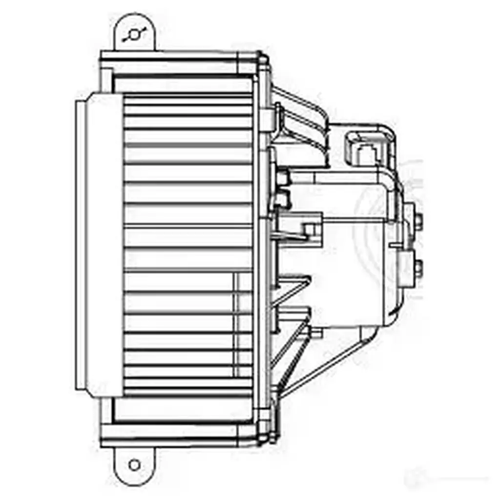 Электровентилятор отопителя для автомобилей Renault Kangoo II (07-)/Master III (10-) LUZAR 1440016779 lfh0973 B5T4XE K изображение 2