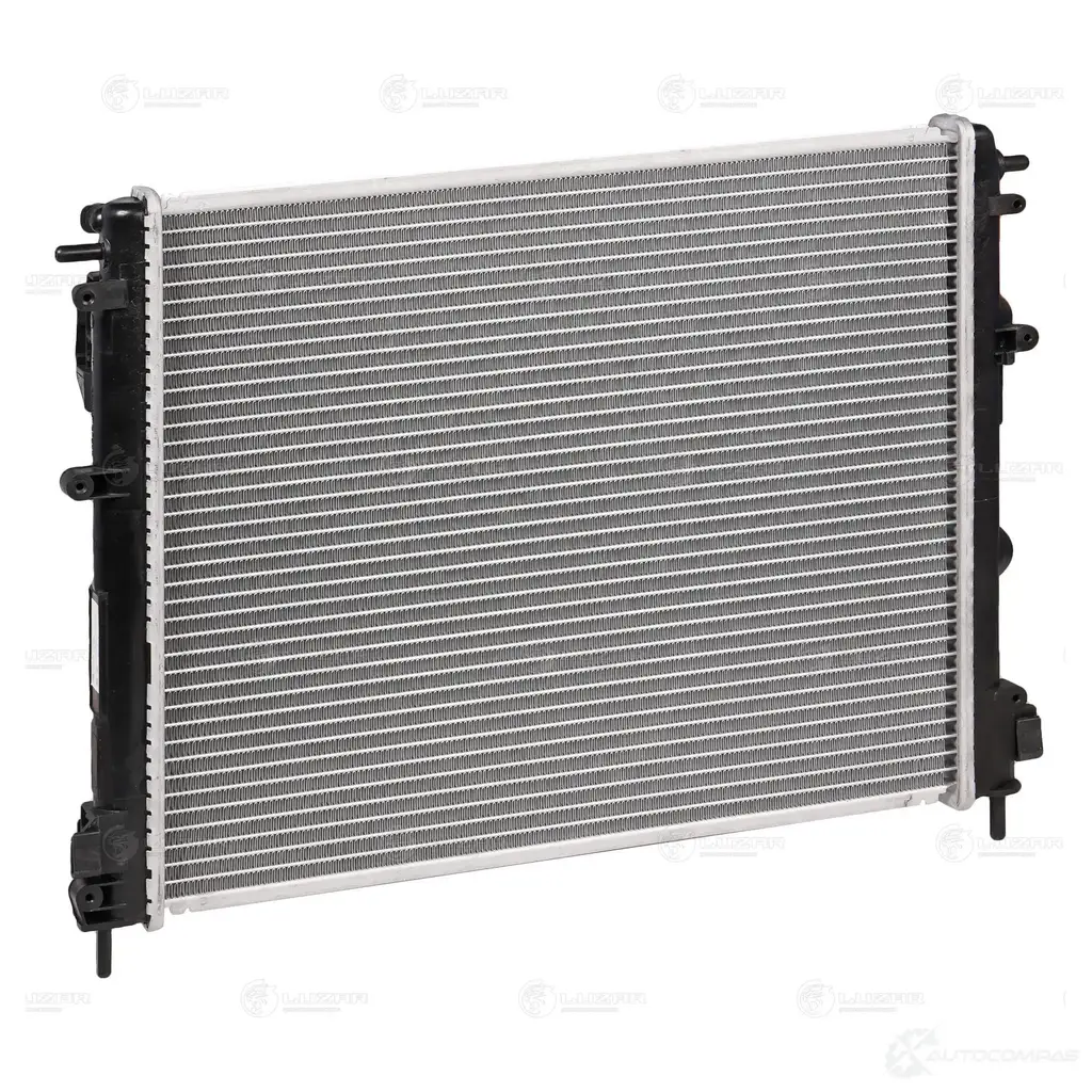 Радиатор охлаждения для автомобилей Logan (04-) 1.4i/1.6i А/С+ (паяный) LUZAR 10XU8 2 1440016785 lrc0905 изображение 1