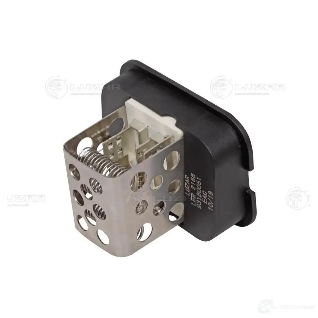 Резистор электровентилятора отопителя для автомобилей Opel Astra H (04-) LUZAR 1425585940 lfr2166 WCA6J5 6 изображение 0