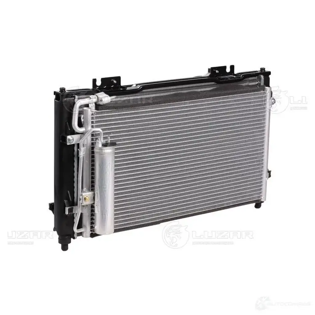 Блок охлаждения (радиатор+конденсор+вентилятор) для автомобилей Приора (тип Halla) LUZAR 9SCE U1Q 1425585371 lrk0127 изображение 0
