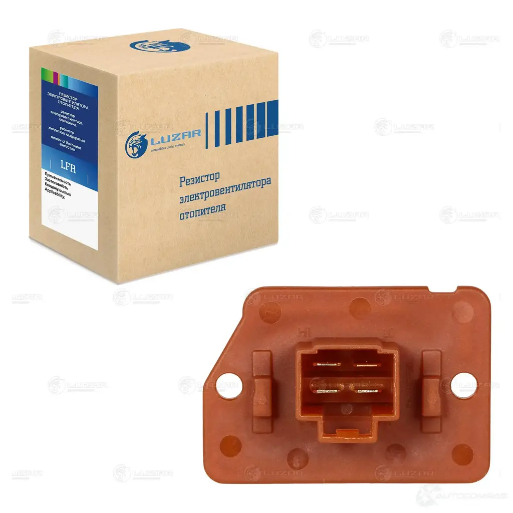 Резистор электровентилятора отопителя для автомобилей KIA Сeed (12-) (manual A/C) LUZAR 1440017764 lfr0865 RB 8YW93 изображение 1