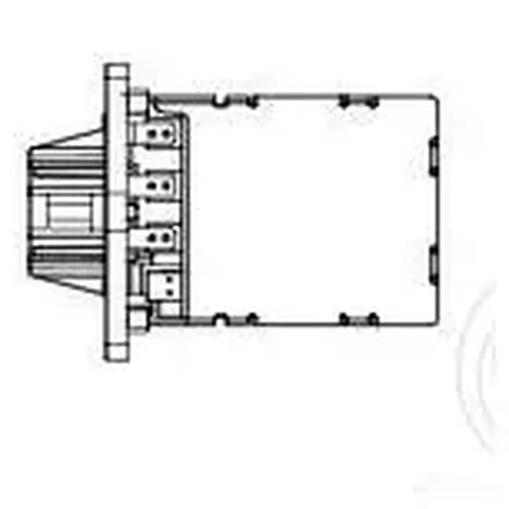 Резистор электровентилятора отопителя для автомобилей Hyundai Solaris (10-)/Rio (10-) (manual A/C) LUZAR C AJVI 1440017765 lfr0804 изображение 2