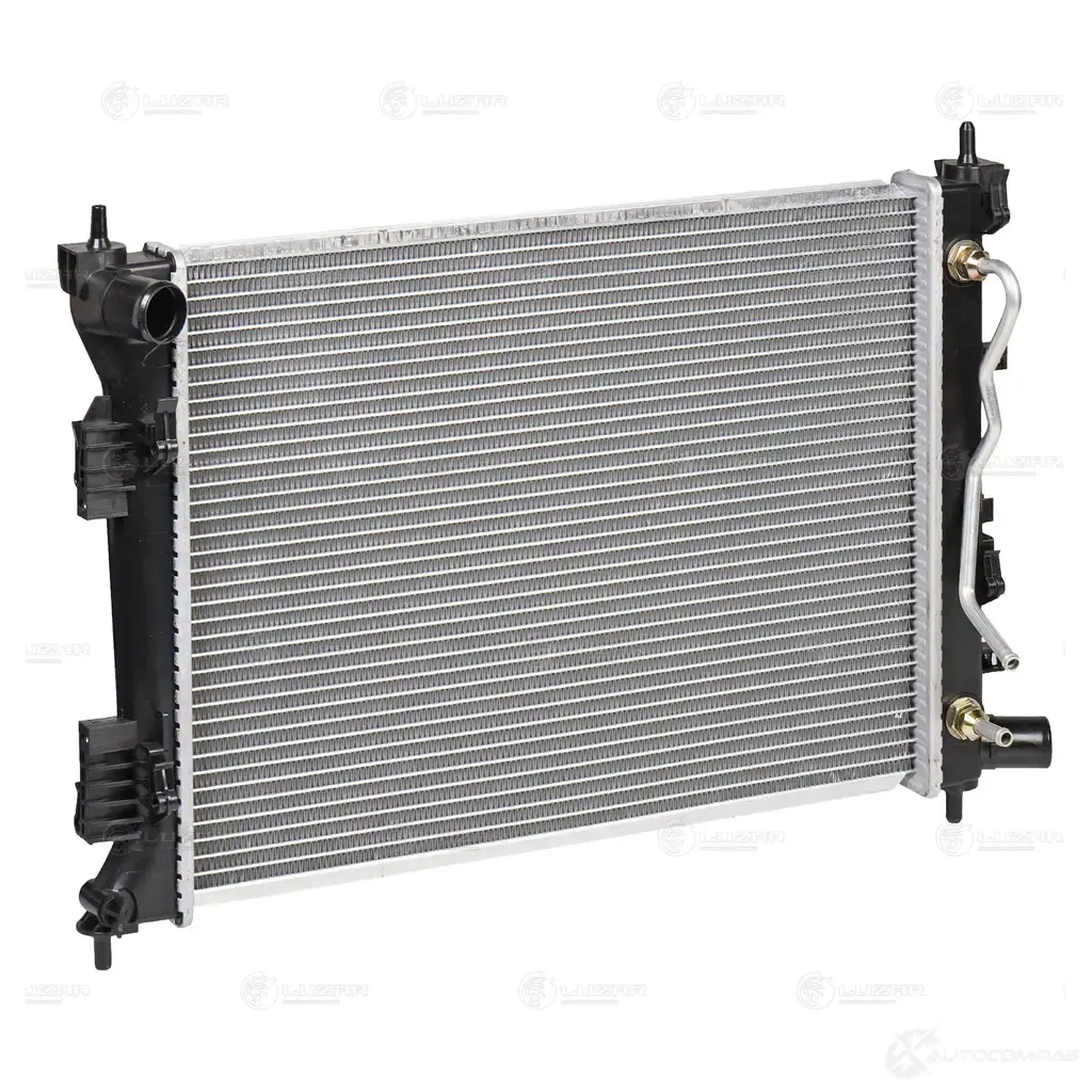 Радиатор охлаждения для автомобилей Solaris (10-)/Rio (10-) 6AT (паяный) LUZAR 1440018562 lrc0803 FU 04V изображение 0