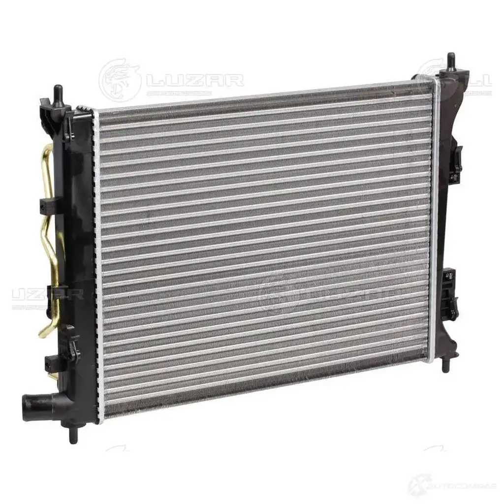 Радиатор охлаждения для автомобилей Solaris (10-)/Kia Rio (10-) 6AT (сборный) LUZAR XGW55 LS lrc081v4 1424394620 4680295057826 изображение 1