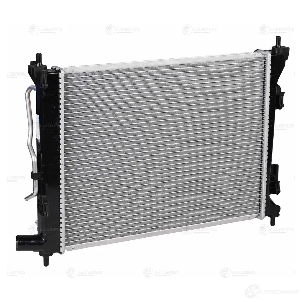 Радиатор охлаждения для автомобилей Solaris (10-)/Rio (10-) AT (паяный) LUZAR 1440018570 lrc0801 3ZY 2Y8 изображение 1